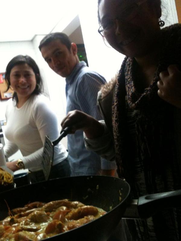 Cooking Asian with Ptr. Oscar and wife Angela